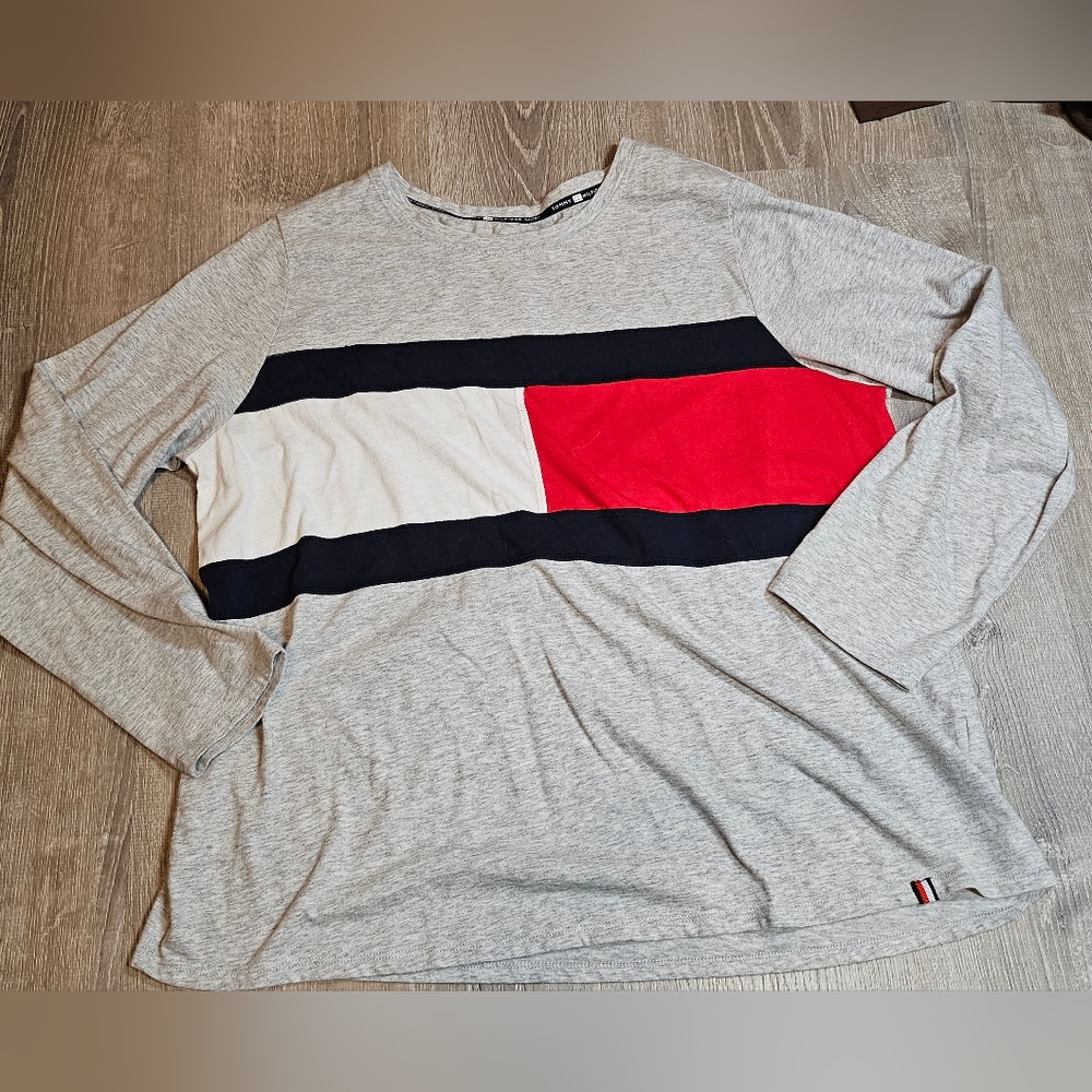 ❌️SOLD❌️Tommy Hilfiger Sport 1X long-sleeved top LIKE NEW 🌟 - Picture 1 of 5